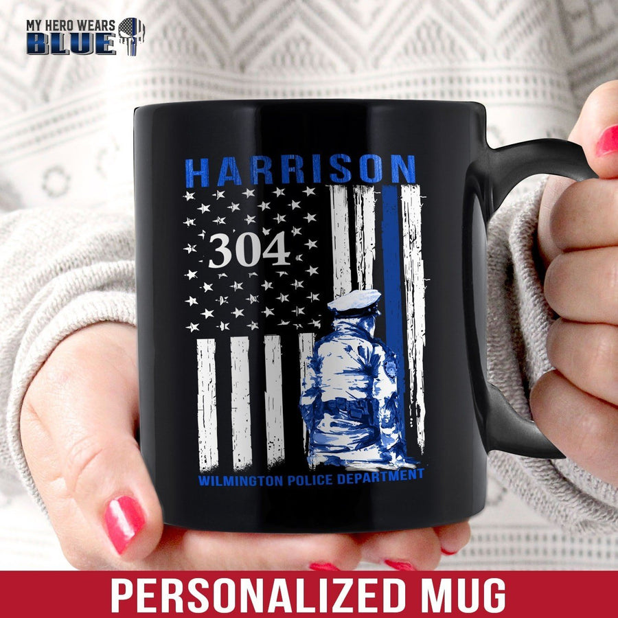 Mugs Black / 11oz Police Department Personalized Mug