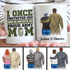 Proud Army Mom Personalized Mug