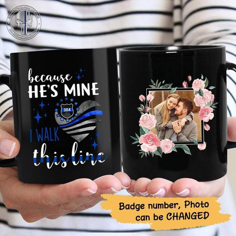 TBL - He Is Mine I Walk This Line Personalized Mug