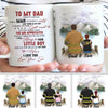 Mugs 11oz To My Firefighter Dad Personalized Mug