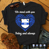 Always Stand With You Personalized Police Shirt