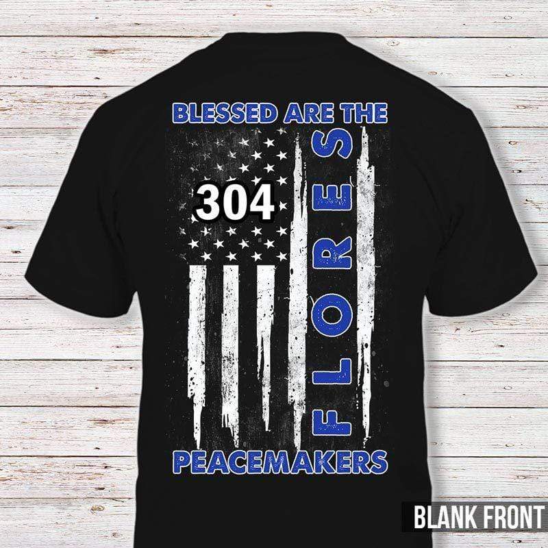 Blessed Are The Peacemakers Shirt Thin Blue Line Police Blessed Are The Peacemakers Shirt Thin Blue Line Police