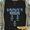 Daddy‘s Squad Navy Personalized Shirt