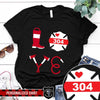 Love Of Firefighter Things Personalized Shirt
