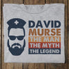 Murse The Man The Myth The Legend Retro Personalized Shirt