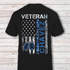 Navy Flag Veteran Personalized Veteran Shirt