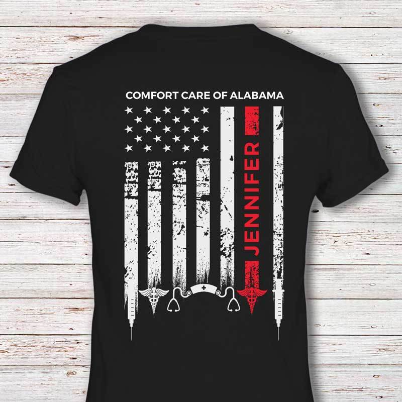 Nurse Flag Personalized Shirt
