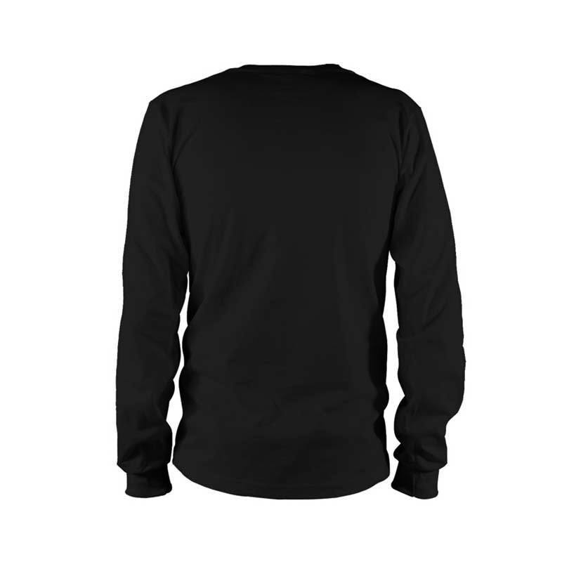 T-shirts Long Sleeve Tee / S / Black Nurse Heartbeat Line Flag Colorful Personalized Shirt (Blank Front)