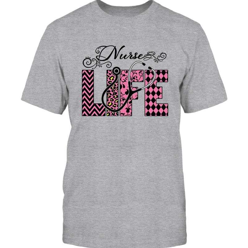Nurse Life Beautiful Patterned Shirt