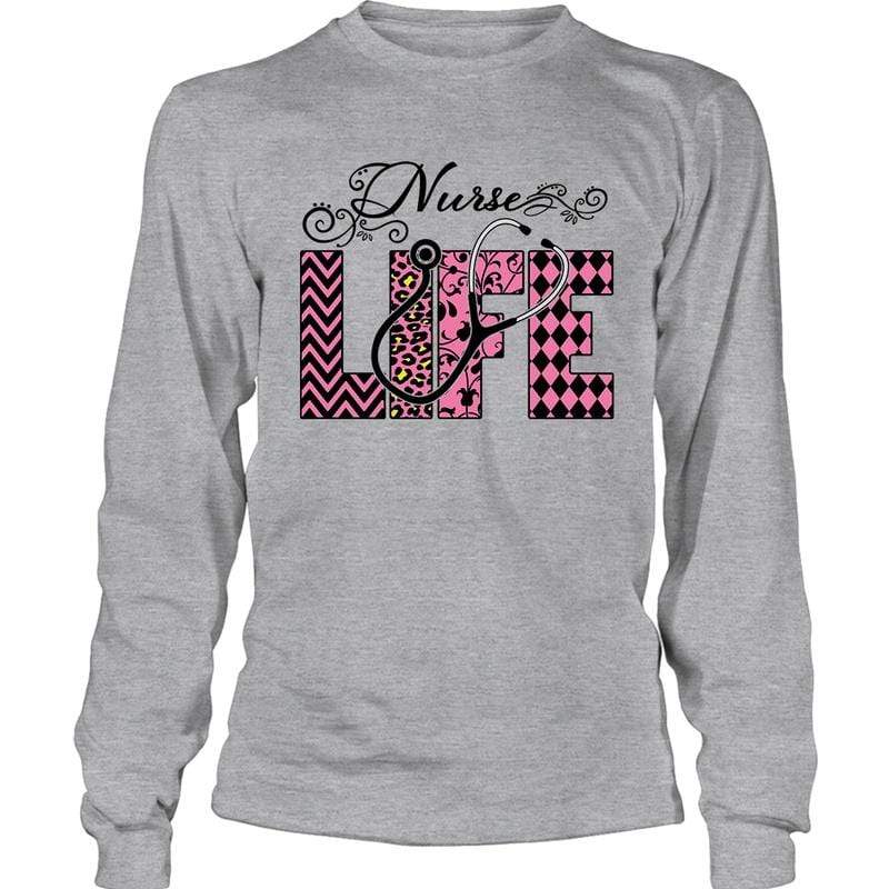 Nurse Life Beautiful Patterned Shirt
