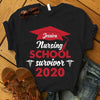 Nursing 2020 School Survivor Personalized Shirt