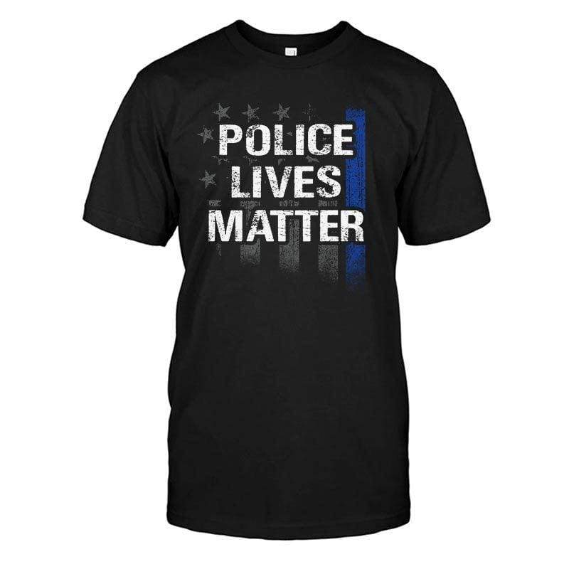 Police Lives Matter Thin Blue Line Shirt