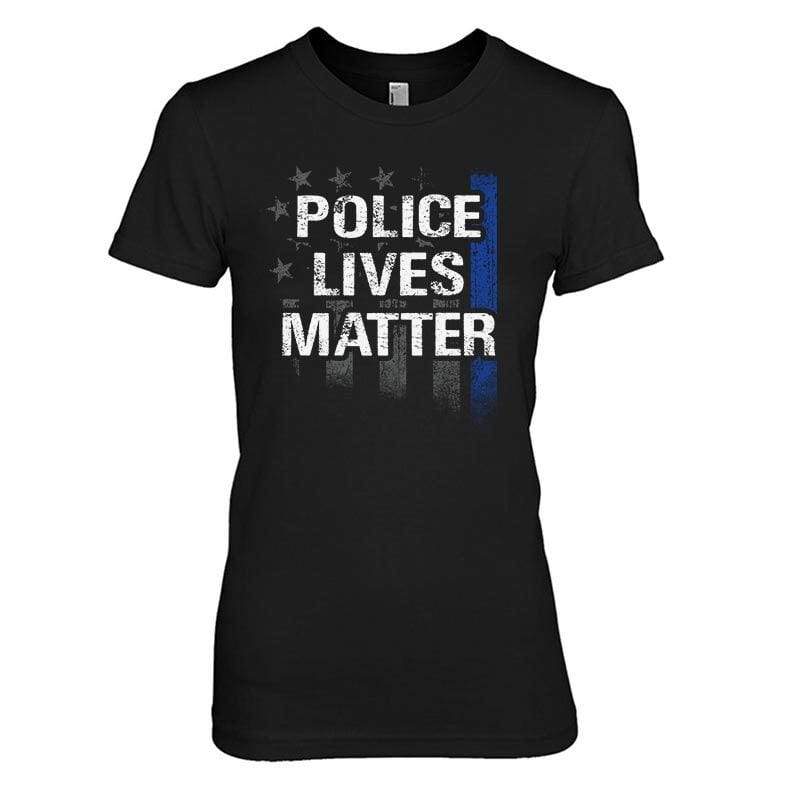 Police Lives Matter Thin Blue Line Shirt