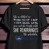 Police Wife 247 Thin Blue Line Personalized Police Shirt
