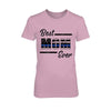 Best Mom Ever Thin Blue Line Flag Shirt