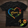 T-shirts TBL - Colorful Heart Police Things Personalized Shirt
