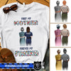 First My Mother Forever My Friend Personalized Police Shirt