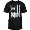 Flag Fighting Pandemic Personalized Police Shirt