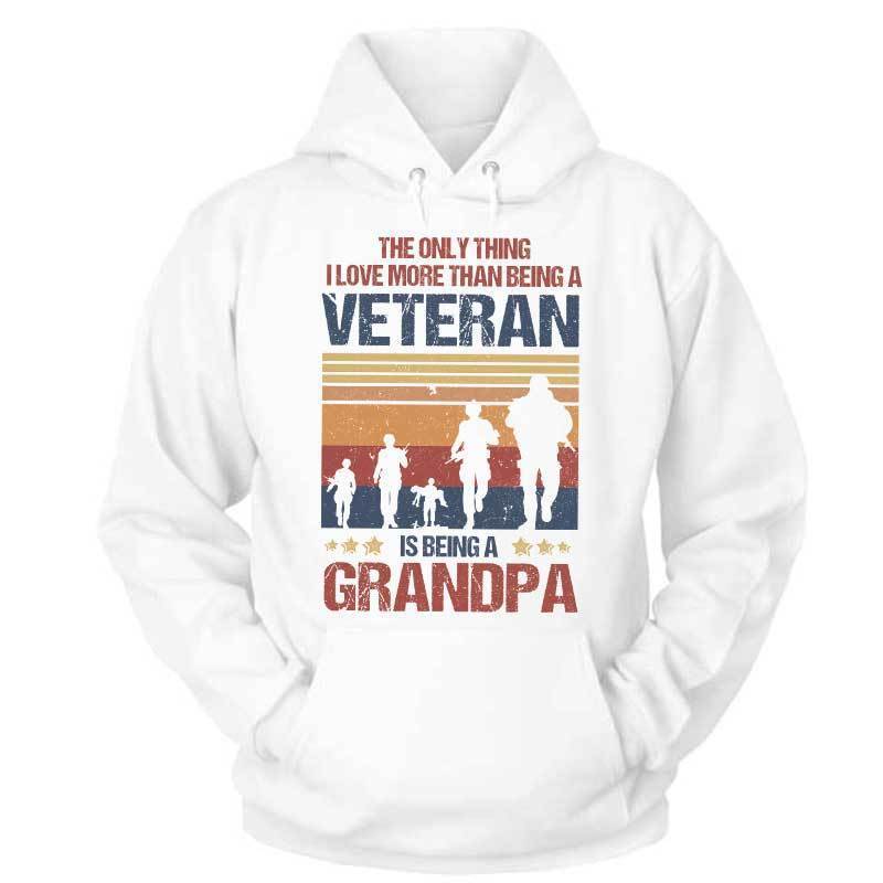The Only Thing I Love More Than Being Veteran Retro Veteran Shirt