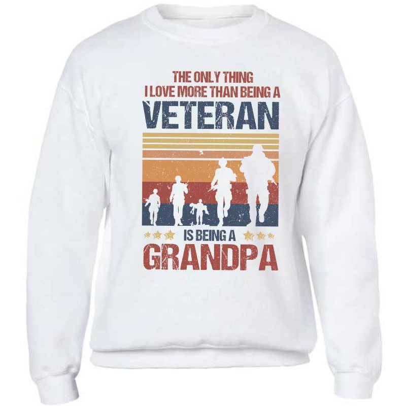 The Only Thing I Love More Than Being Veteran Retro Veteran Shirt
