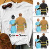 Firefighter And Nurse Couple Personalized Shirt