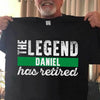 The Legend Has Retired Personalized Veteran Shirt