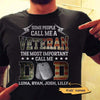 Veteran The Most People Call Me Dad Personalized Veteran Shirt