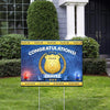 Police Graduation Congratulation Personalized Yard Sign